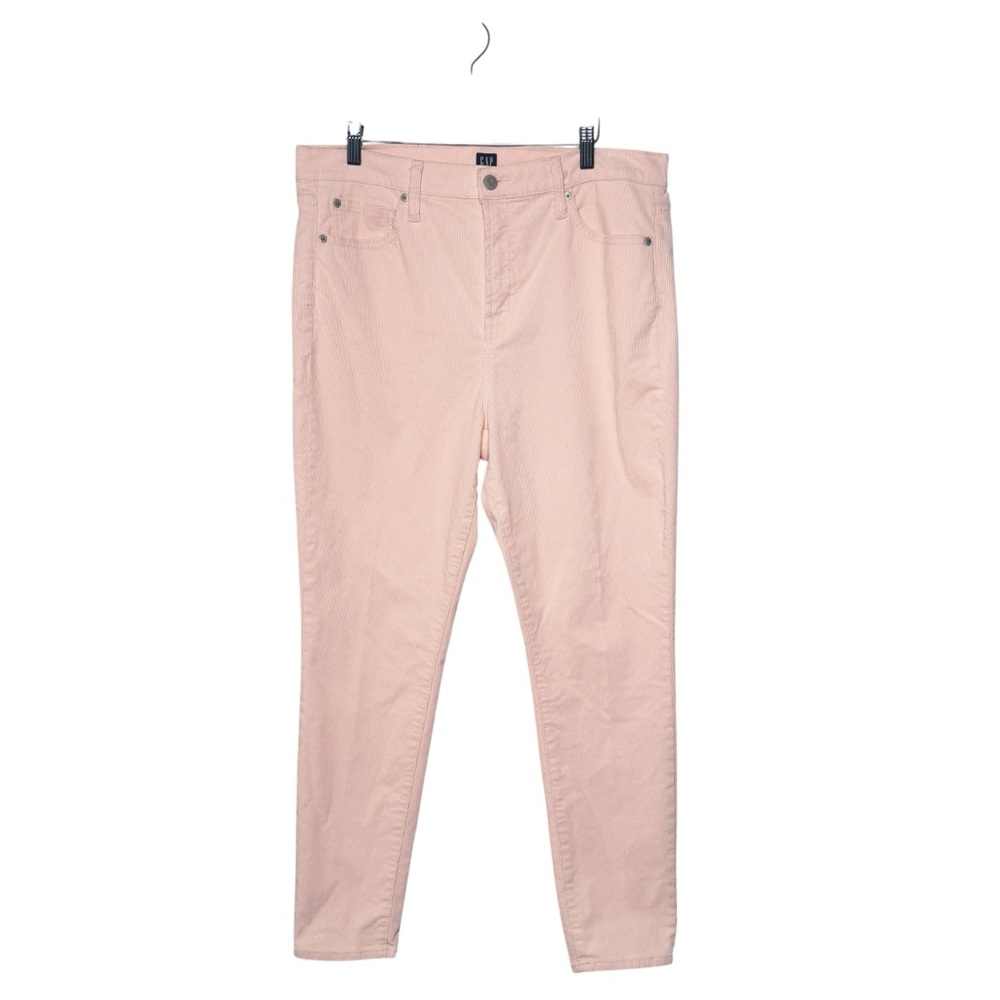 Gap Pink Corduroy Straight Leg Pants Size 16